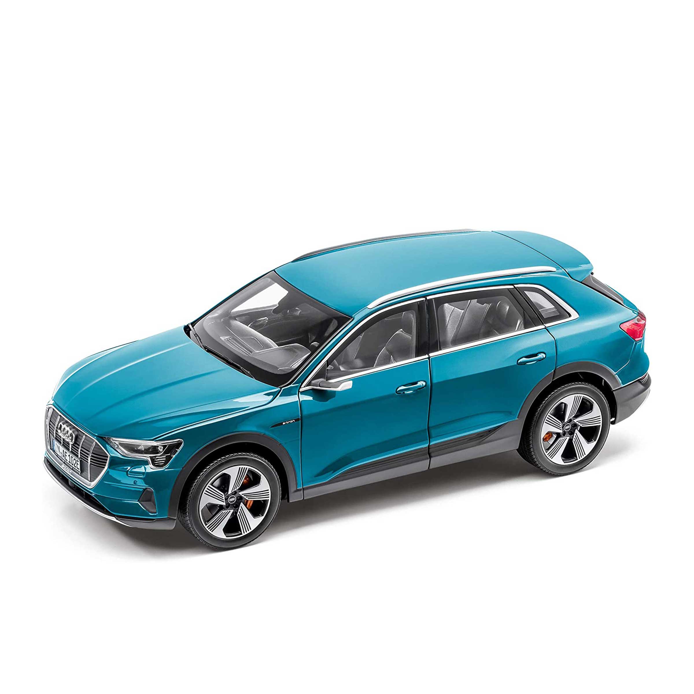 Audi E-Tron Antigua Blue 1/43 Spark Minimax - Miniature Neuve